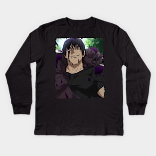 TOJI FUSHIGURO MERCH VTG Kids Long Sleeve T-Shirt